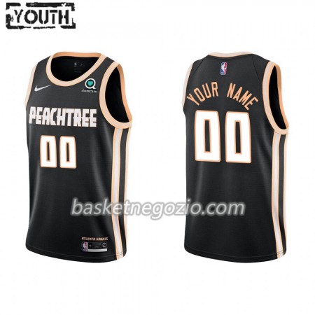 Canotte Bambino Atlanta Hawks Personalizzate 2019-20 Nike City Edition Swingman